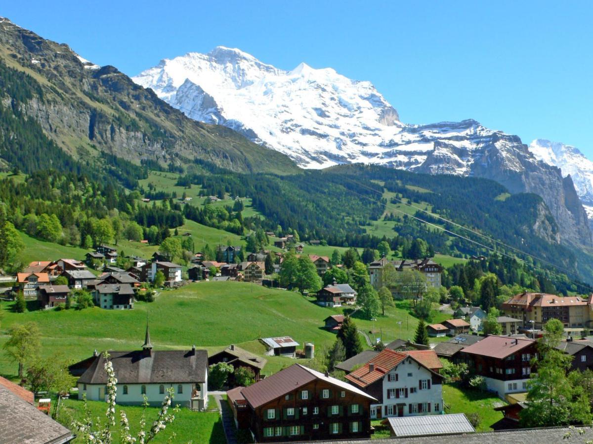 Apartment Eigersonne Wengen Exterior foto