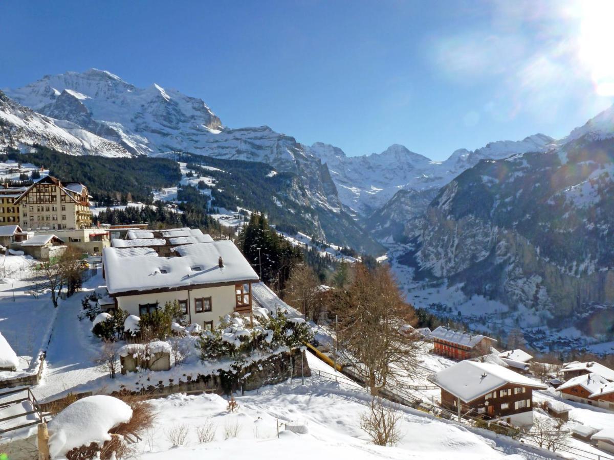 Apartment Eigersonne Wengen Exterior foto